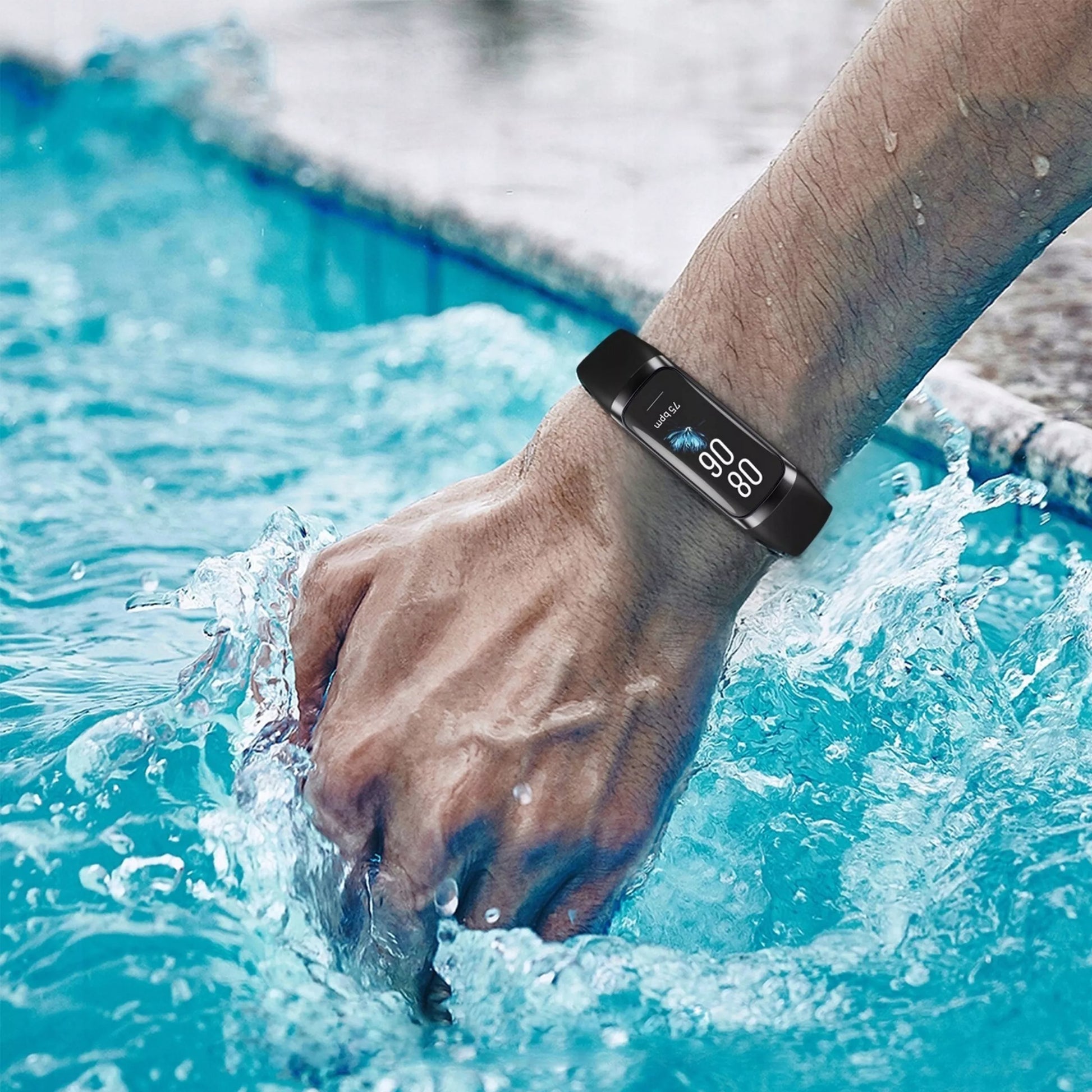 Išmanusis laikrodis Vyriškas Laikrodis Juodas Meniu PL AMOLED SMART PRO SMARTBAND GT