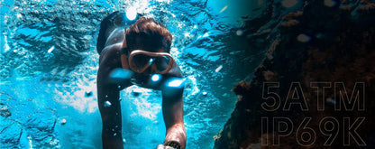 VYRIŠKAS IŠMANUSIS LAIKRODIS ATVİRAS VANDENIUI SKAMBUČIAI MENU PL SPORTAS GPS SMART WATCH DM 5ATM