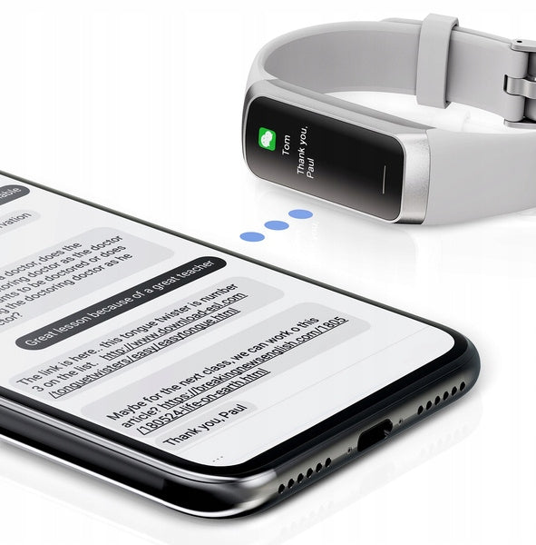 Išmanusis laikrodis AMOLED Bluetooth išmanioji apyrankė PL