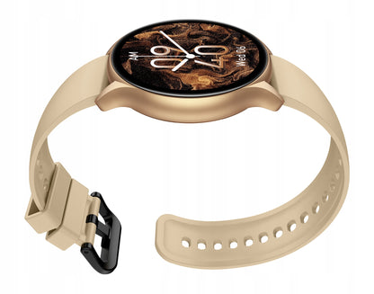 Išmanusis laikrodis Btalk 3 Plus SKAMBUČIAI SPORTAS SMART WATCH MOTERIŠKAS AUKSUOTAS