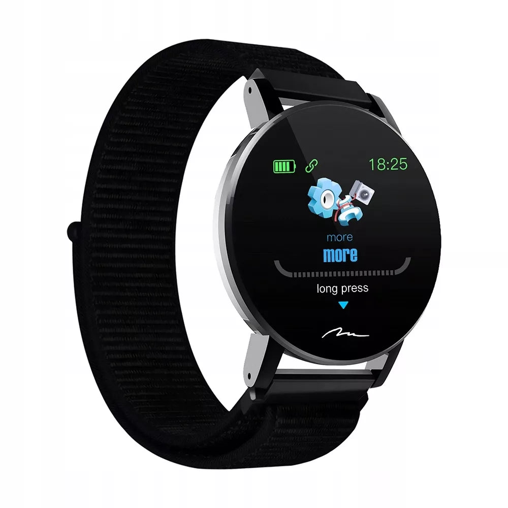 SMARTWATCH LAIKRODIS MOTERIŠKAS VYRIŠKAS ACTIVEBAND SPORTAS SLĖGIS PULSAS ŽINGSNIAI