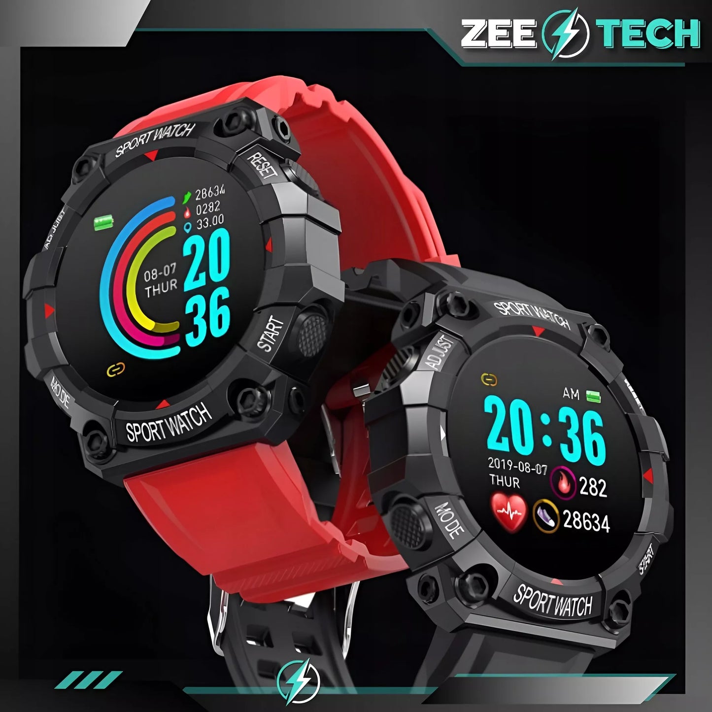SMARTWATCH LAIKRODĖLIS MOTERIMS VYRAMS VAIKAMS SMARTBAND ŽINGSNIAI MIEGAS PULSAS DEGŪONIS