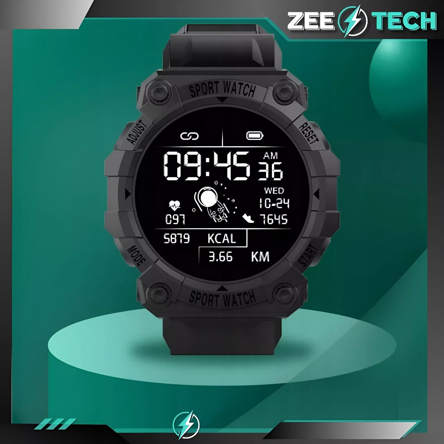 SMARTWATCH LAIKRODĖLIS MOTERIMS VYRAMS VAIKAMS SMARTBAND ŽINGSNIAI MIEGAS PULSAS DEGŪONIS