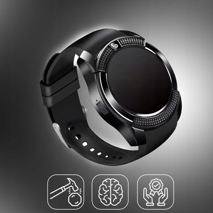 SMARTWATCH IŠMANUSIS LAIKRODIS SU SIM KORTELE, SD, IPS EKRANU, KAMERA, MIKROFONU, SKIRTAS SPORTUI IR SKAMBUČIAMS