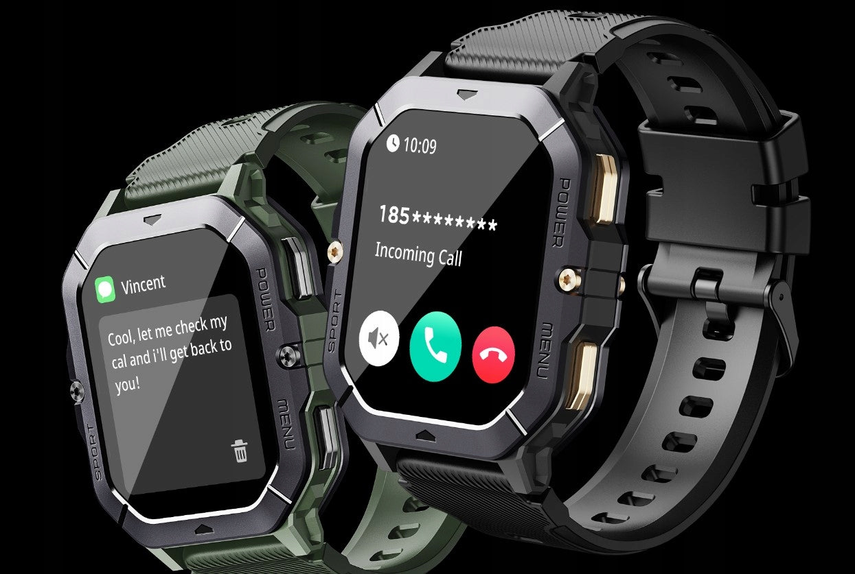 SMARTWATCH VYRIŠKAS LAIKRODIS CUBOT C28 AI SKAMBUČIAI ŠARVUOTAS VANDENS NEPRALEIDŽIANTIS LIETUVIŠKAS MENIU