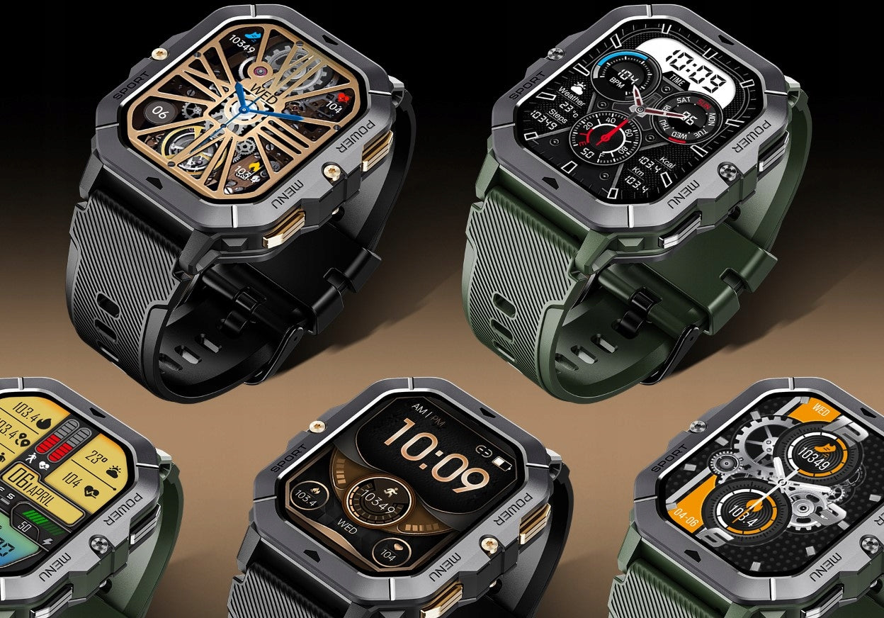 SMARTWATCH VYRIŠKAS LAIKRODIS CUBOT C28 AI SKAMBUČIAI ŠARVUOTAS VANDENS NEPRALEIDŽIANTIS LIETUVIŠKAS MENIU