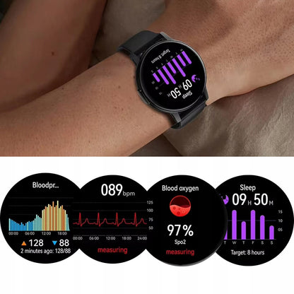 SMARTWATCH LAIKRODIS SU LIETUVIŠKU MENIU, SKAMBUČIAI, SPORTINIS, MOTERIŠKAS IR VYRIŠKAS SMART WATCH