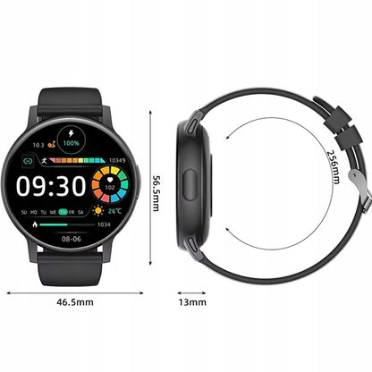 SMARTWATCH LAIKRODIS SU LIETUVIŠKU MENIU, SKAMBUČIAI, SPORTINIS, MOTERIŠKAS IR VYRIŠKAS SMART WATCH