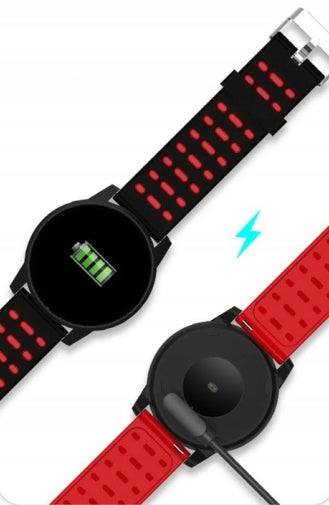 SMARTWATCH Laikrodis Žingsniamatis Pulso matuoklis Kalorijos