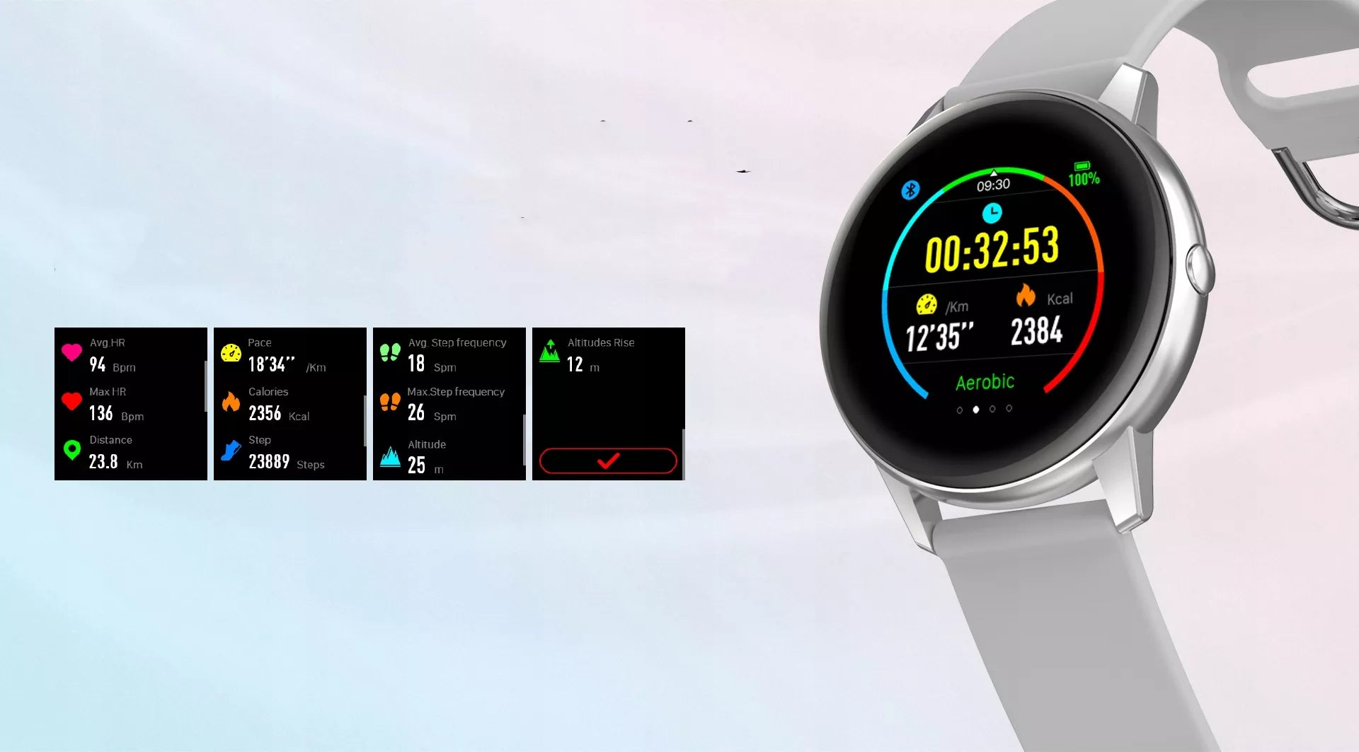 SMARTWATCH SMARTBAND laikrodis Širdies ritmo monitorius Žingsniamatis