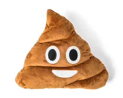 JUOKINGA KAKO "POOP" PAGALVĖLĖ 35 CM – "EMOTICONS"