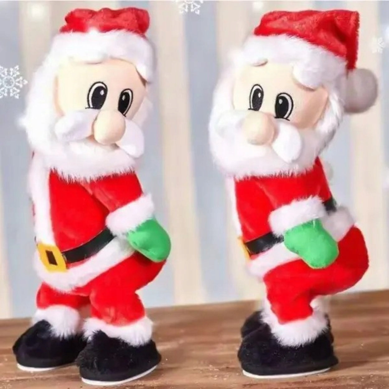 Dainuojantis ir šokantis Kalėdų Senelio žaislas, šokantis Senelis