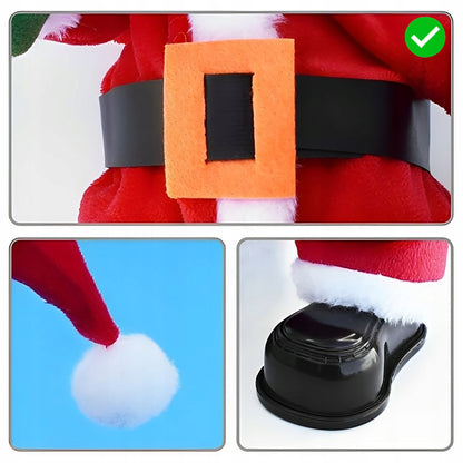 Dainuojantis ir šokantis Kalėdų Senelio žaislas, šokantis Senelis