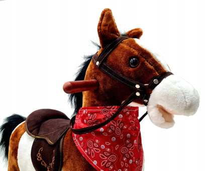 DAINUOJANTIS ARKLIUKAS ANT SVYPUOKLIŲ 74cm DIDELIS SVYPUOKLINIS ARKLIUKAS "Start Baby"