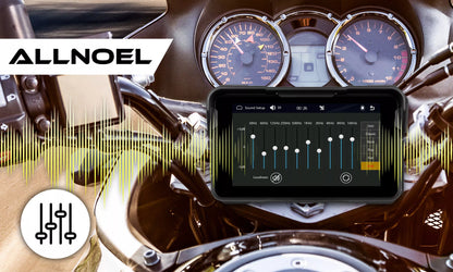 Motociklo multimedijos stotis – planšetė su navigacija, CarPlay ir Android Auto, 5