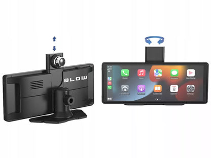 Automobilio multimedijos stotelė – radijas su Android Auto, CarPlay ir kamera