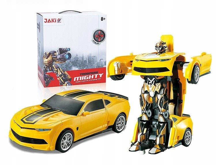 Nuotoliniu būdu valdomas robotas automobilis AUTOBOT 2in1 transformuojantis automobilis su USB akumuliatoriumi