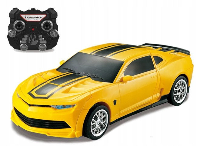 Nuotoliniu būdu valdomas robotas automobilis AUTOBOT 2in1 transformuojantis automobilis su USB akumuliatoriumi