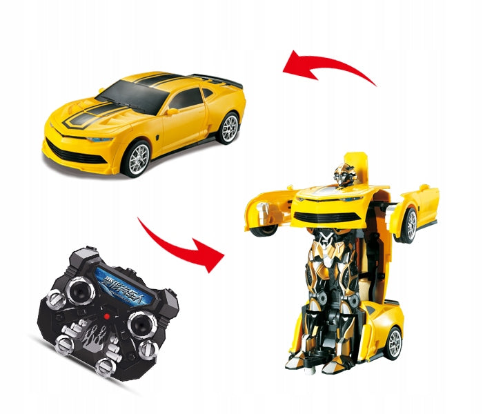 Nuotoliniu būdu valdomas robotas automobilis AUTOBOT 2in1 transformuojantis automobilis su USB akumuliatoriumi