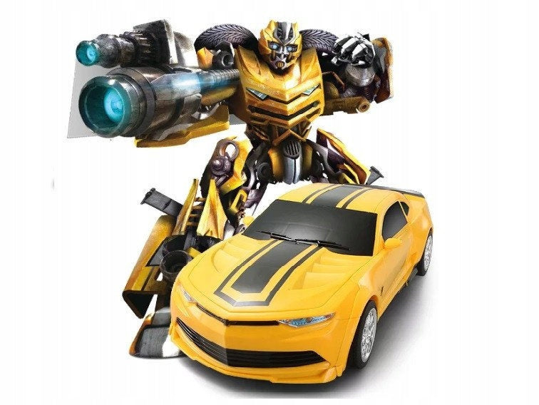 Nuotoliniu būdu valdomas robotas automobilis AUTOBOT 2in1 transformuojantis automobilis su USB akumuliatoriumi