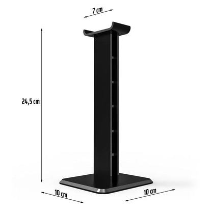 Elegantiškas ausinių stalo laikiklis