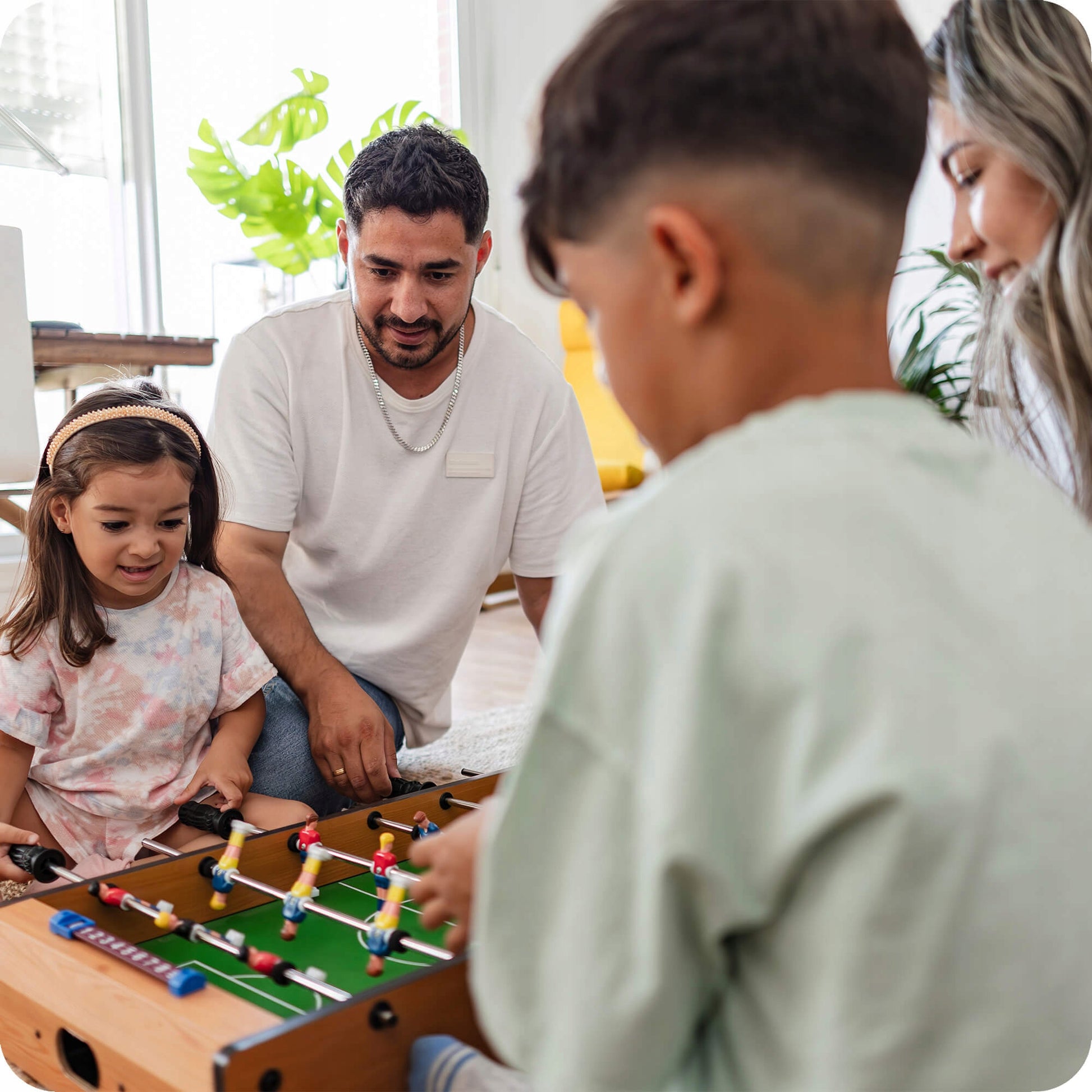 Mini stalo futbolo stalas Meteor Derby 51x31x9 MDF