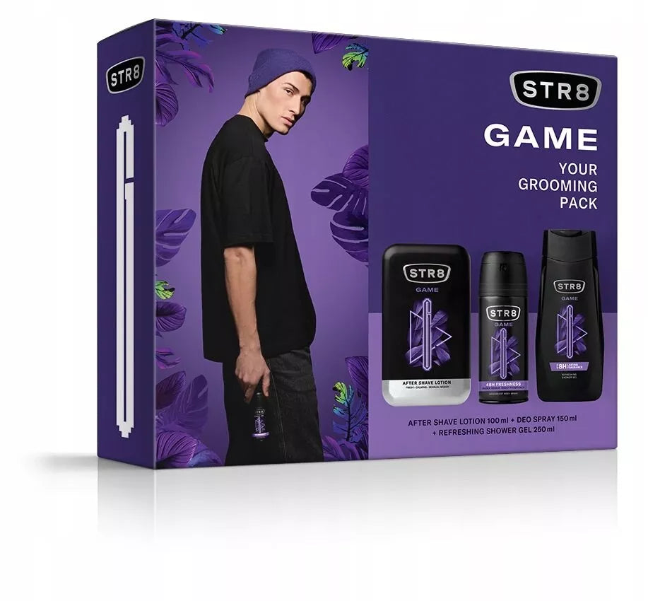 STR8 Game dovanų rinkinys – intensyvus kvapas ir gaivumas