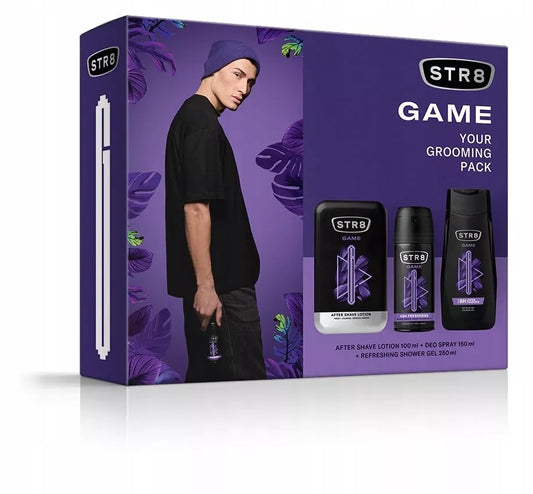 STR8 Game dovanų rinkinys – intensyvus kvapas ir gaivumas