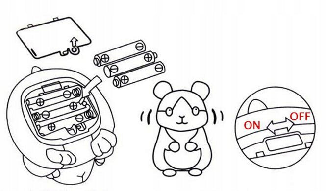 Kalėdinis kalbantysis žiurkėnas-mėgdžiotojas, minkštas žaislas vaikams, plepalas, šoka