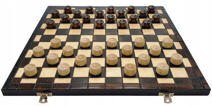 Lauko šachmatai ir damų žaidimas SZAFRANIEC 100 40x40