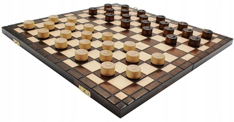 Lauko šachmatai ir damų žaidimas SZAFRANIEC 100 40x40