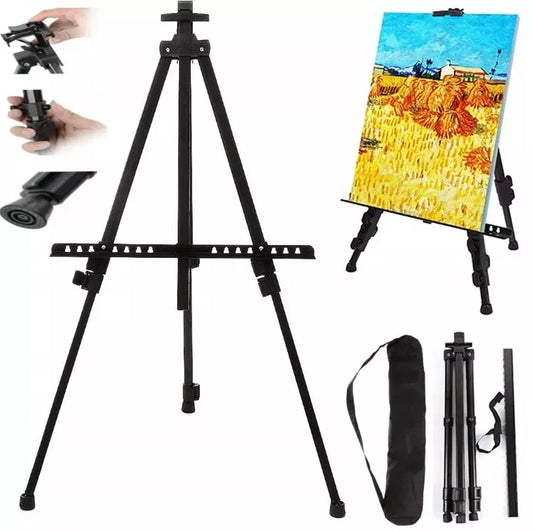 ALIUMININĖ DAILININKO PASTOLĖ VAIKAMS 170 CM, DĖKLAS, DIDELĖ, SULANKSTOMA