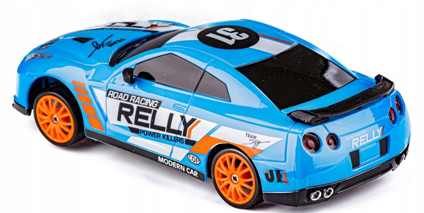 Driftinis 4x4 RC automobilis su pultu, didelis greitis ir tikras driftas