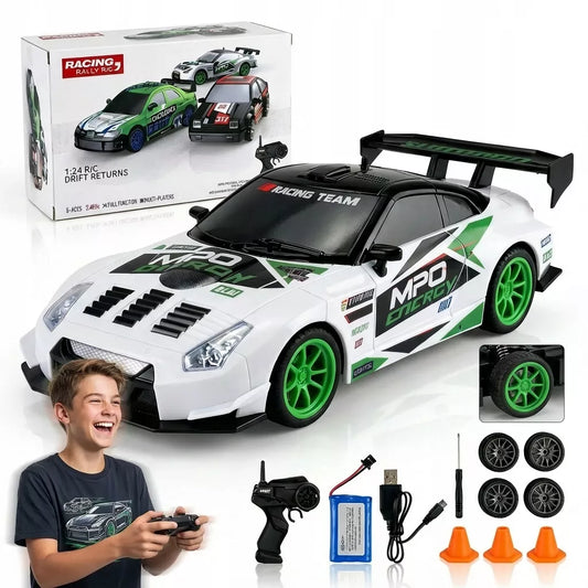 Nuotoliniu būdu valdomas drift automobilis RC 15km/h