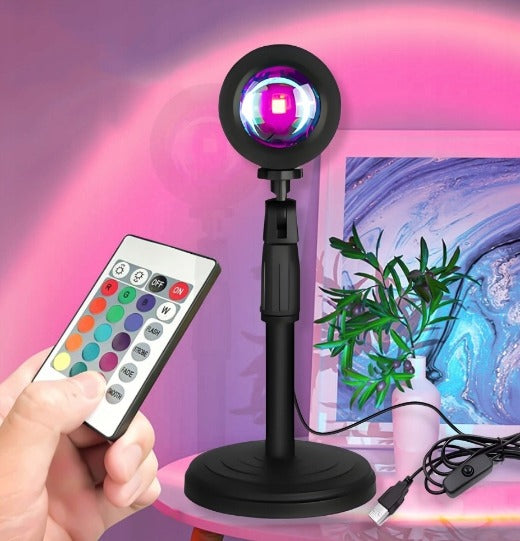 Saulėlydžio RGB šviesos projektorius