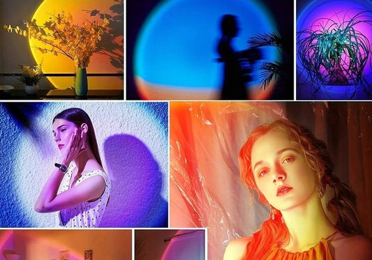 Saulėlydžio RGB šviesos projektorius