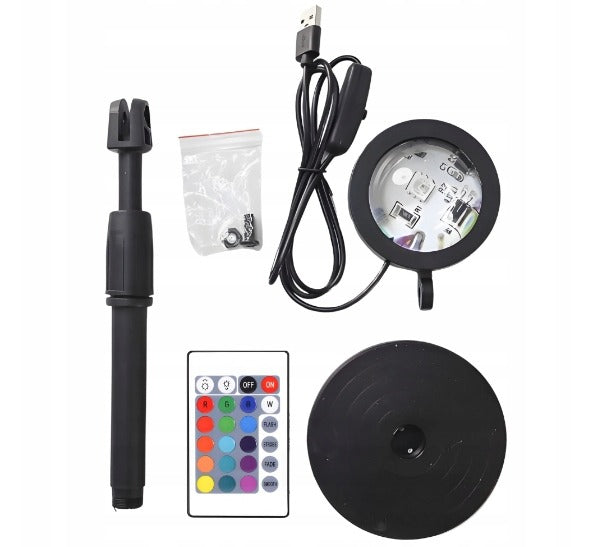 Saulėlydžio RGB šviesos projektorius