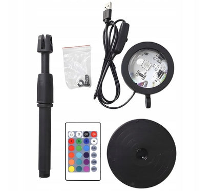 Saulėlydžio RGB šviesos projektorius