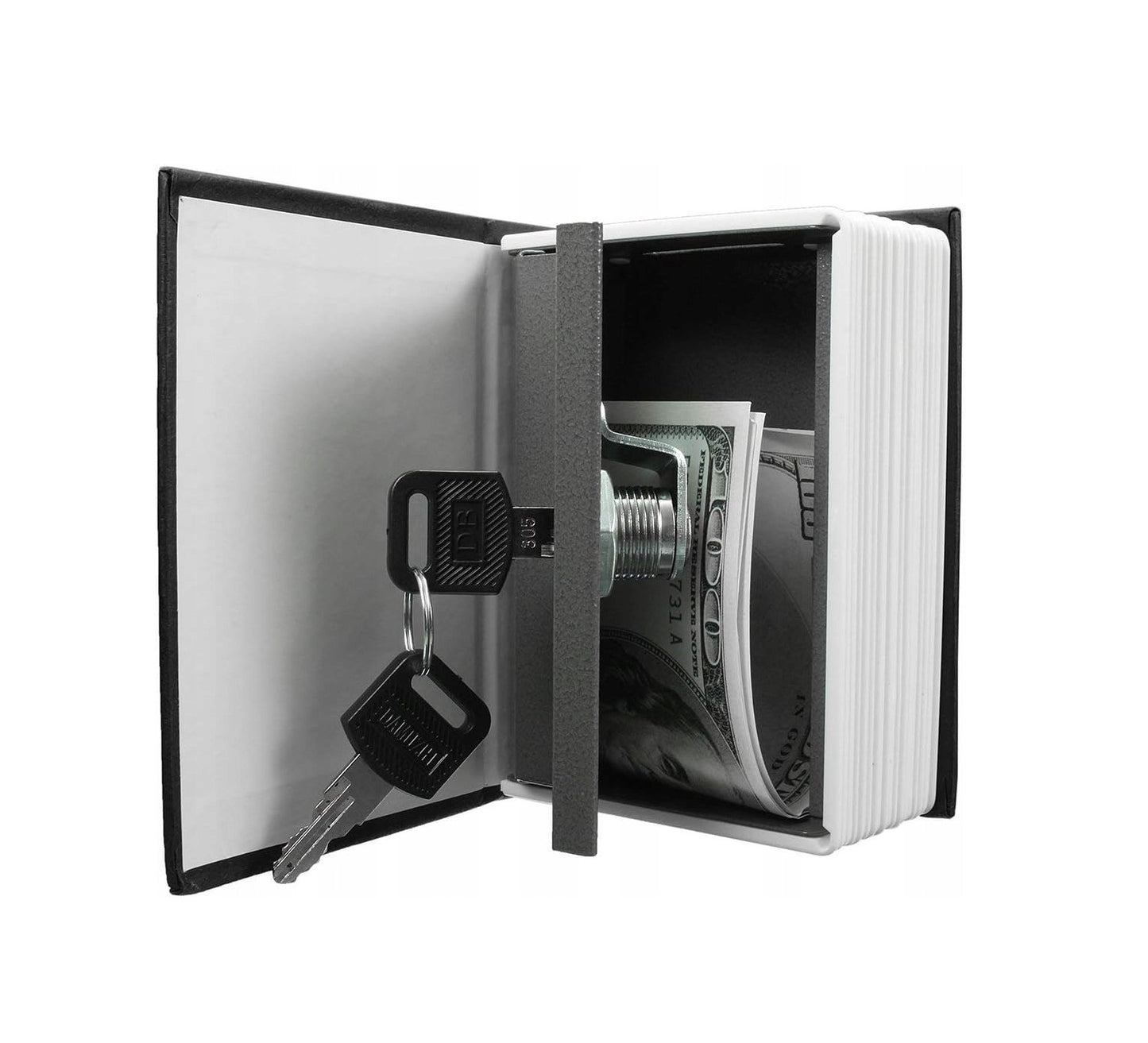 Slapta knygos formos taupyklė