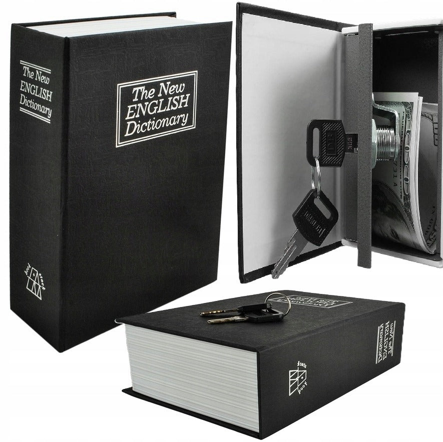 Slapta knygos formos taupyklė