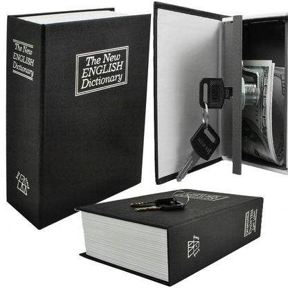 Slapta knygos formos taupyklė