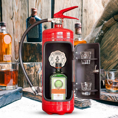 Slaptas alkoholio laikiklis – gesintuvas