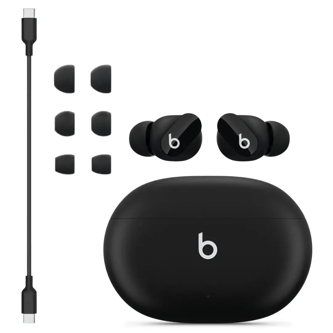 Belaidės ausinės Beats Studio Buds Black TWS IPX4 TRIUKŠMO SLOPINIMAS