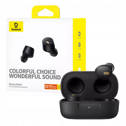 Belaidės įdėjamos į ausis „Bluetooth“ ausinės Baseus Bowie E18 TWS ENC IPX4