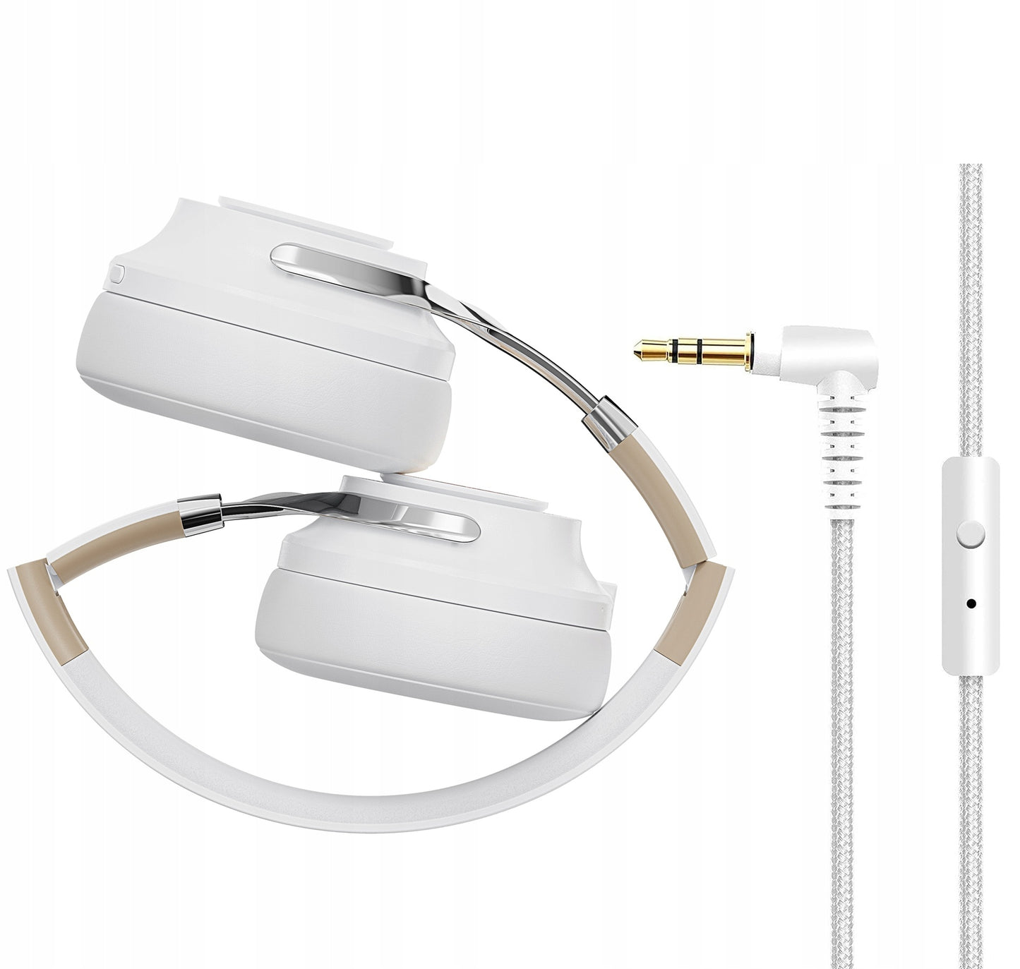 Belaidės Antausinės Ausinės FEEGAR AlphaBeat ANC 65H Baltos Bluetooth 5.4