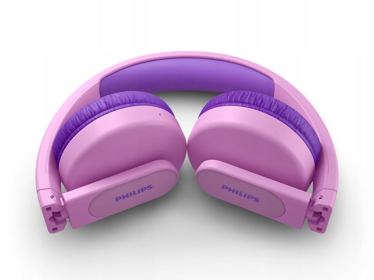 Belaidės ausinės vaikams Philips TAK4206PK - Rožinės su apšvietimu