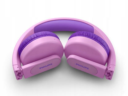 Belaidės ausinės vaikams Philips TAK4206PK - Rožinės su apšvietimu