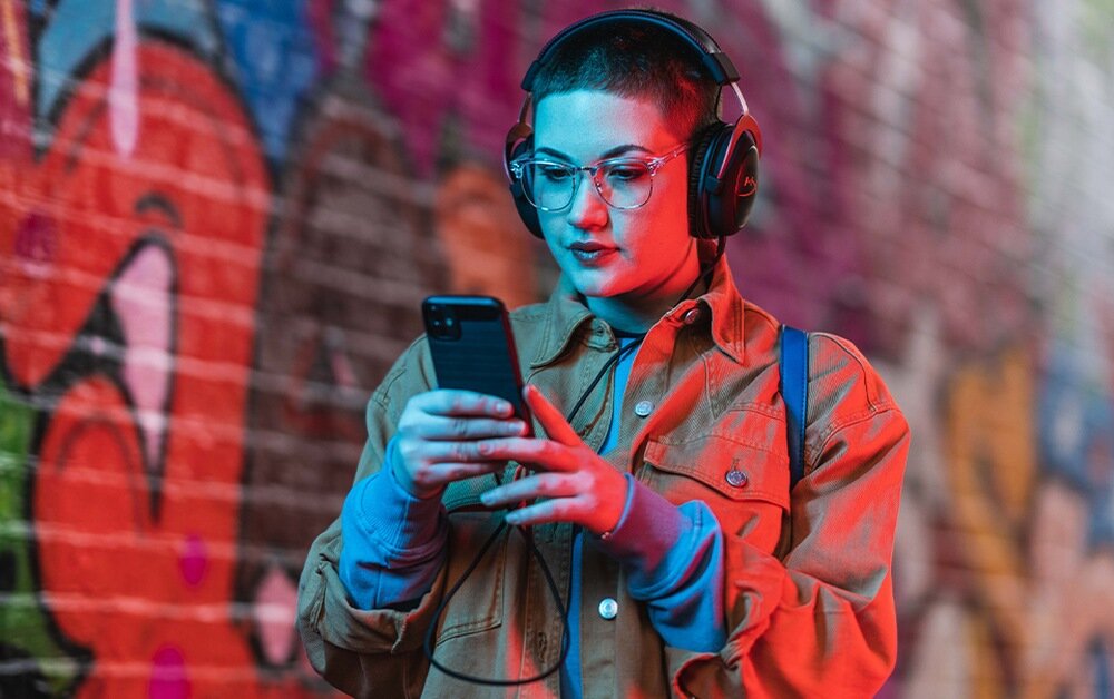 HyperX Cloud II žaidimų ausinės su jungtimi Jack + USB ir virtualiu erdvinio garso 7.1 režimu