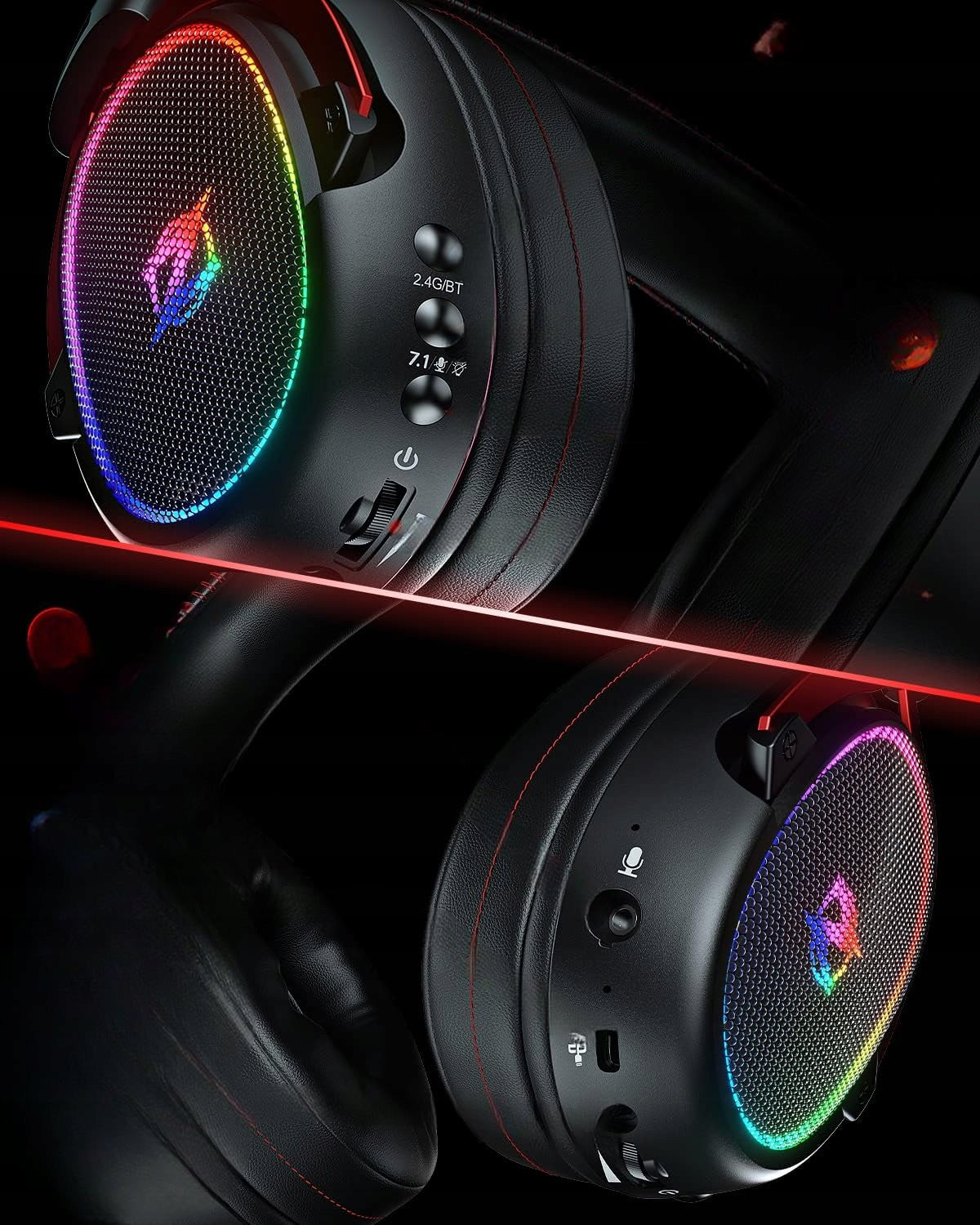 Belaidės ausinės virš ausų OZEINO OW310