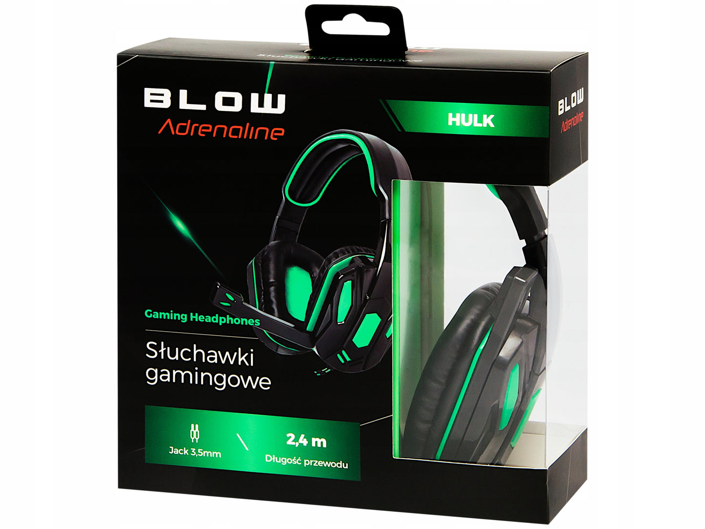 Žaidimų ausinės BLOW su mikrofonu